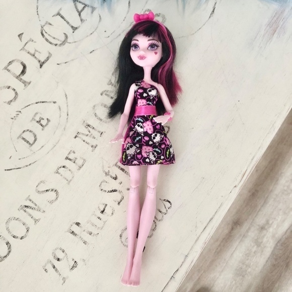 Monster High Doll, 2015, Draculaura, How Do You Boo? Nice Condition‎ - Picture 3 of 7
